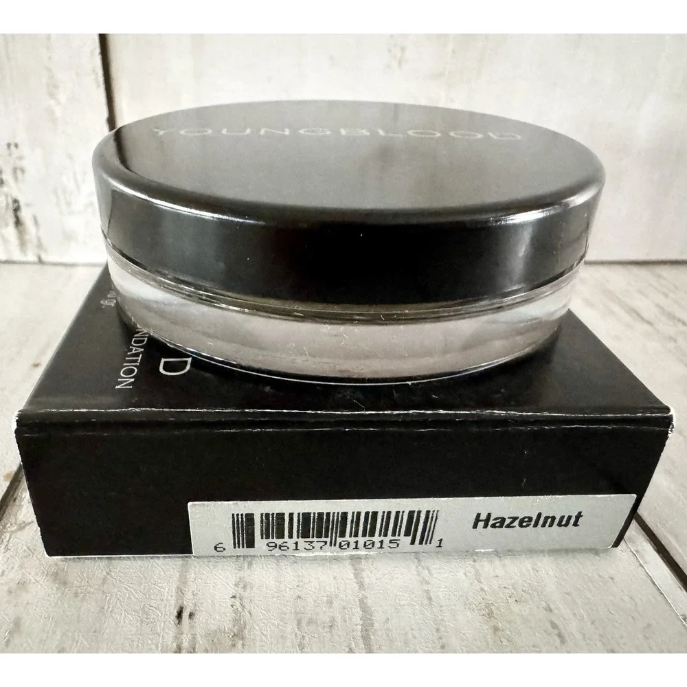 Youngblood HAZELNUT Natural Loose Mineral Foundation .35 oz / 10 g